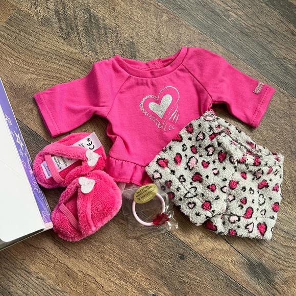 AMERICAN GIRL Doll Outfit Lovely Leopard Pajamas for 18" Dolls Truly Me PJs - Picture 5 of 7